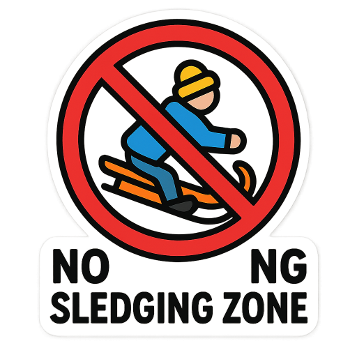 no sledging zone