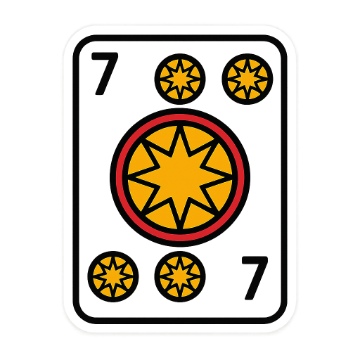 scopa golden 7 card