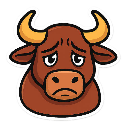 a sad stock