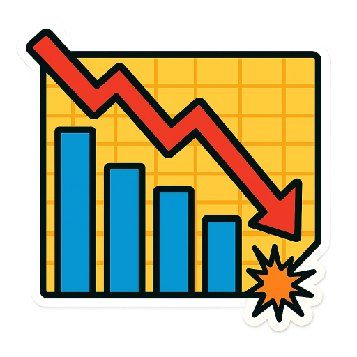 stock market falls endlessly